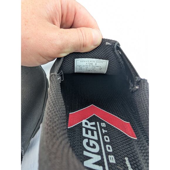 Avenger Women's Flight Slip-On Composite Toe ESD Work Shoe Sz 9.5 Black - A7046 - Picture 7 of 8